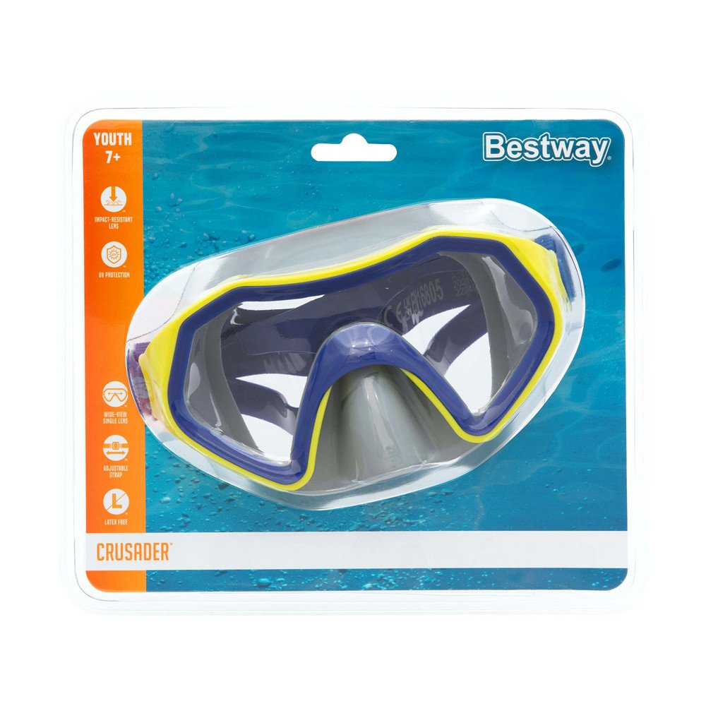 "Bestway" spalvinga plaukimo kaukė 7+ 22049